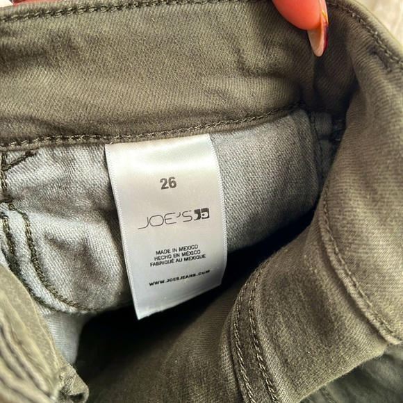 Olive Green Joe’s Jeans - Picture 2 of 2